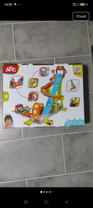 Pista giocattoli macchine