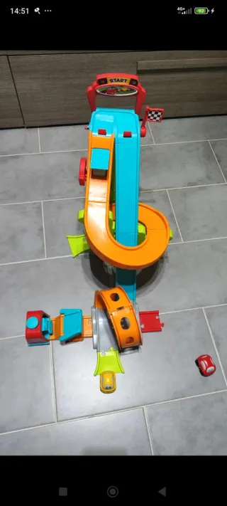 Pista giocattoli macchine