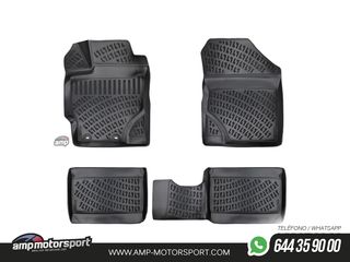 ALFOMBRILLAS DE GOMA RIZLINE PARA TOYOTA YARIS 2014-2020