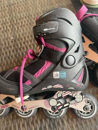 Patines en linea y protecciones
