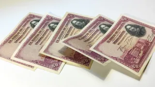 Lote 5 Billetes 50 Pesetas 1928