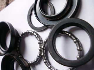 Juego direccion de rosca bici antigua.