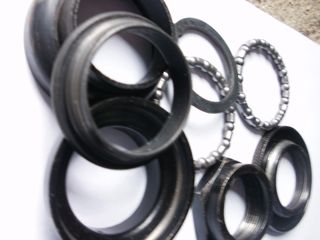 Juego direccion de rosca bici antigua.