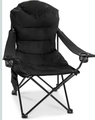 Sillas Plegables Negras, súper cómodas y nuevas