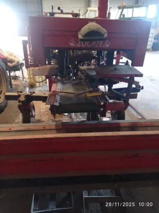 Maquina sembrar ajos 5 hilos