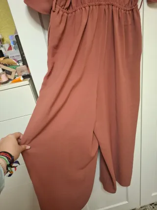 Mono largo rosa empolvado