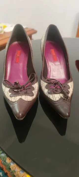 Zapatos de tacón Carolina Herrera originales.