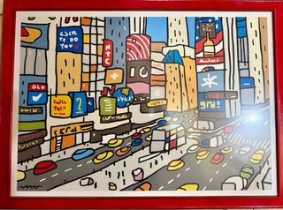 Cuadro Times Square NYC Callate la boca