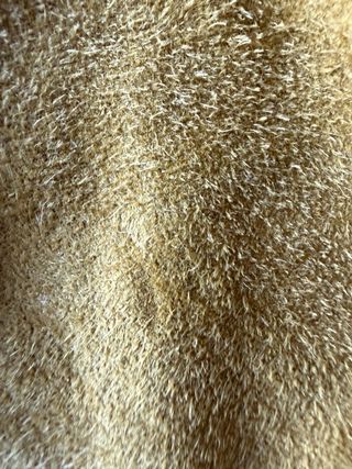 Vintage gonna Pancaldi in pelle scamosciata