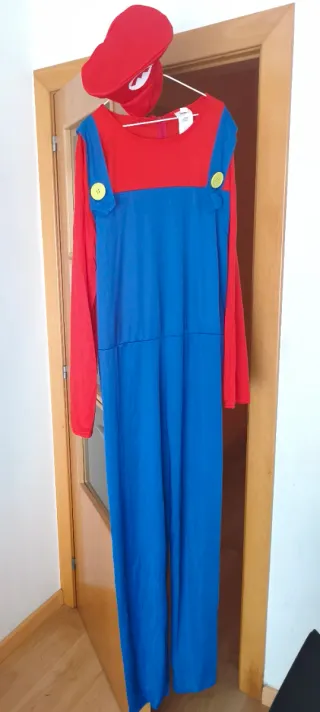 Disfraz Mario/Luigi Adulto Talla L