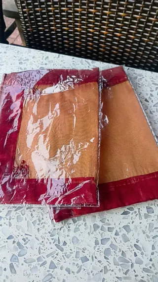 2 Panos decorativos 33×47cm - Novo