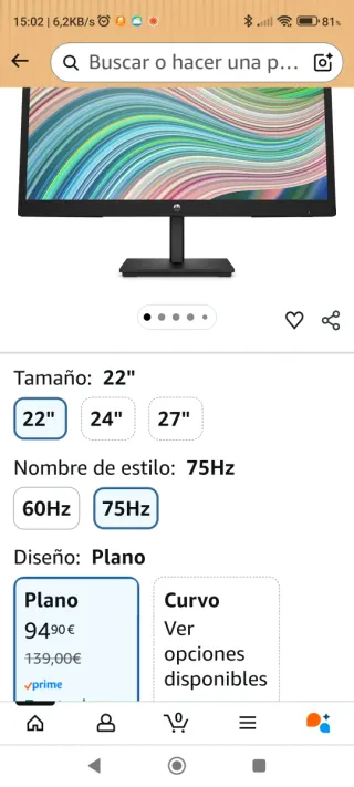 Monitor HP Full HD