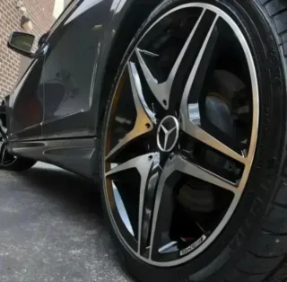 4 TAPAS BUJE RUEDA LLANTA UNIVERSAL MERCEDES 75MM