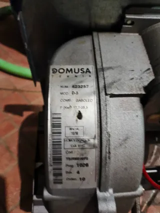 Repuestos Caldera Domusa Sirena Mix Duo HFD