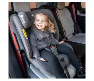 KikkaBoo Silla de Coche Bebe ISOFIX Grupo 1 2 3