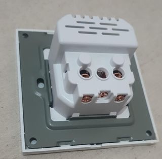 white wall socket