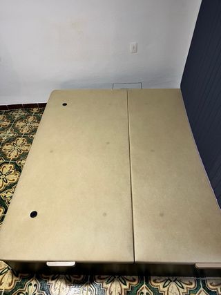 Cama matrimonio 180x190 con canapé y colchón