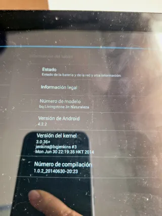 Tablet bq Livingstone 3 Negra