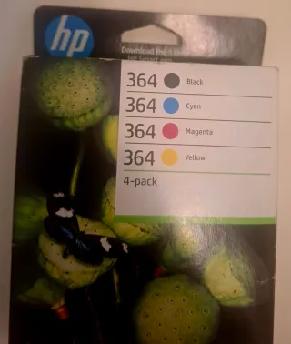 Confezione da 4 Cartucce originale Hp 364.