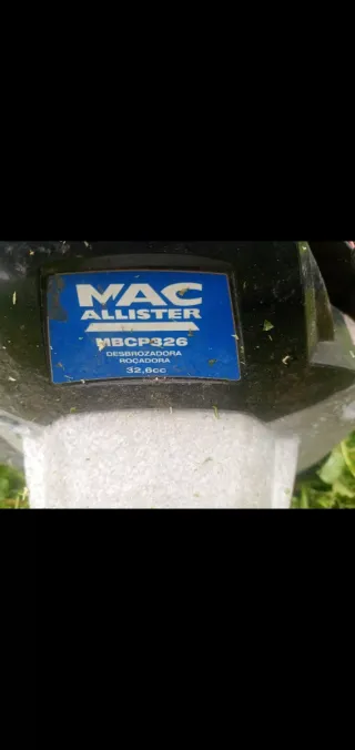 Desbrozadora Mac Allister aluminio