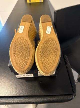 Sandalias tommy hilfinger con cuña 10cm