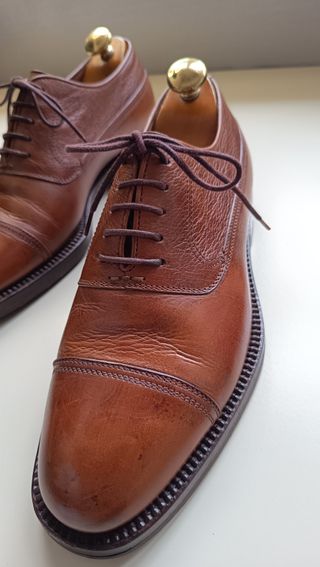 HOBSON scarpe derby in pelle