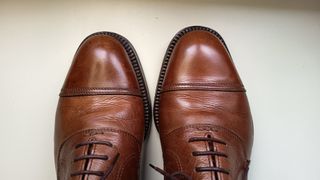HOBSON scarpe derby in pelle