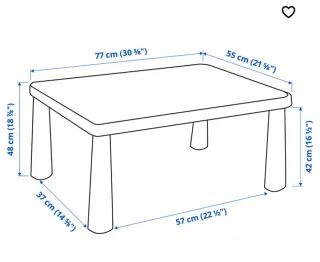 Mesa y Silla Infantil IKEA Rosa