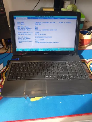 Leer Ordenador portátil acer piezas