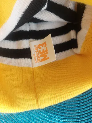 Gorro disfraz Minions
