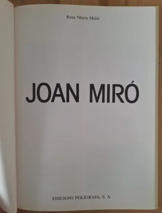 Joan Miro.