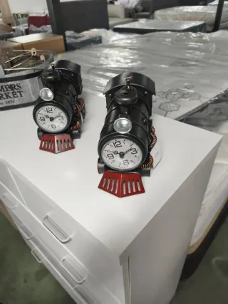 Reloj Vintage Locomotora Tren