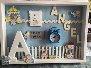 Cuadro Nacimiento Personalizado