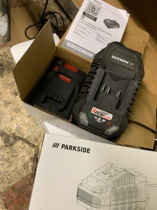 Caricabatterie e Batteria Parkside 20V