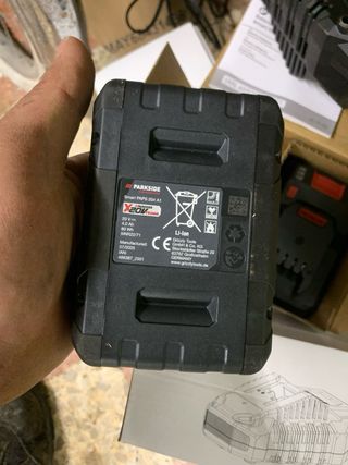 Caricabatterie e Batteria Parkside 20V