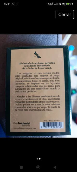 Oráculo Hadas Lenormand Tarot