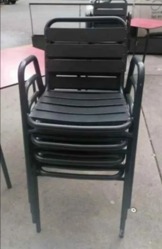 Silla Metálica para Terraza.