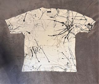 Camiseta Lefties Estampado Salpicaduras Talla L