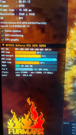 (LEIA DESCRICÃO)Placa grafica rtx 2070 super 8gb