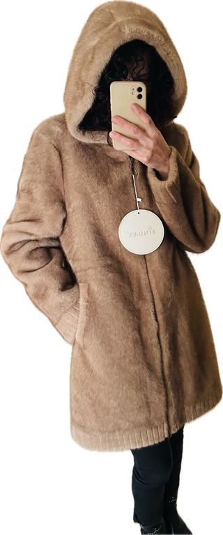 Cappotto in pelliccia da donna