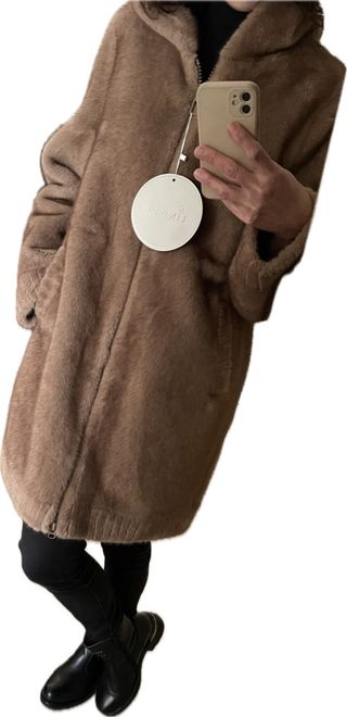 Cappotto in pelliccia da donna