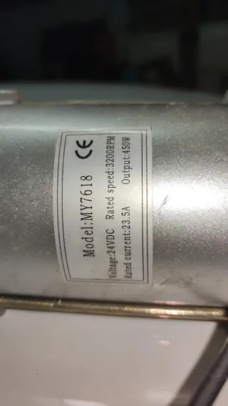 Motor DC 24V 450W MY7618