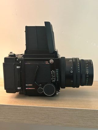 Mamiya RB67 Pro SD + lentes 65mm y 90mm