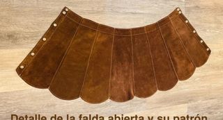 Auténtica minifalda 70’s peletería