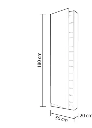 Zapatero con Espejo Blanco NUEVO