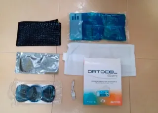 Electro estimulación muscular + Bolsa frío/calor.