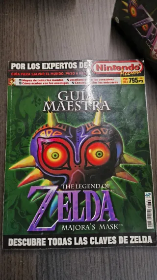 Zelda Majora's Mask + Guía Maestra - Nintendo 64