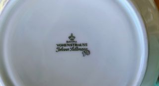 Juego de Té (6 personas) Bavaria en pocelana y oro