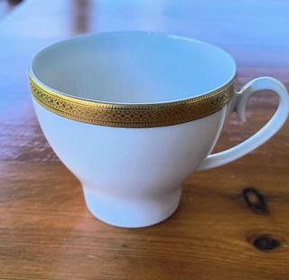Juego de Té (6 personas) Bavaria en pocelana y oro