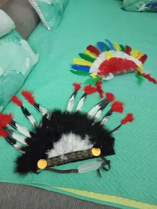 Coronas de indios para disfraz para hombre y mujer
